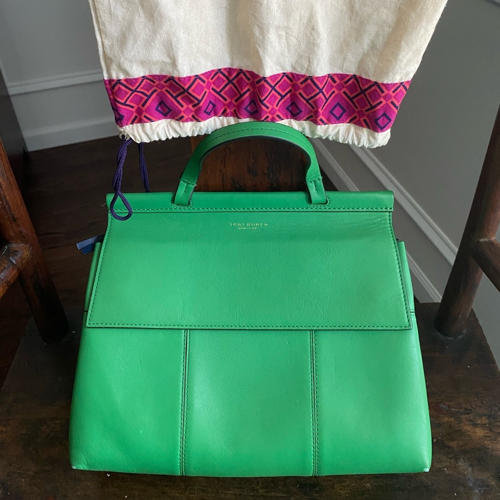 Tory Burch block T Satchel